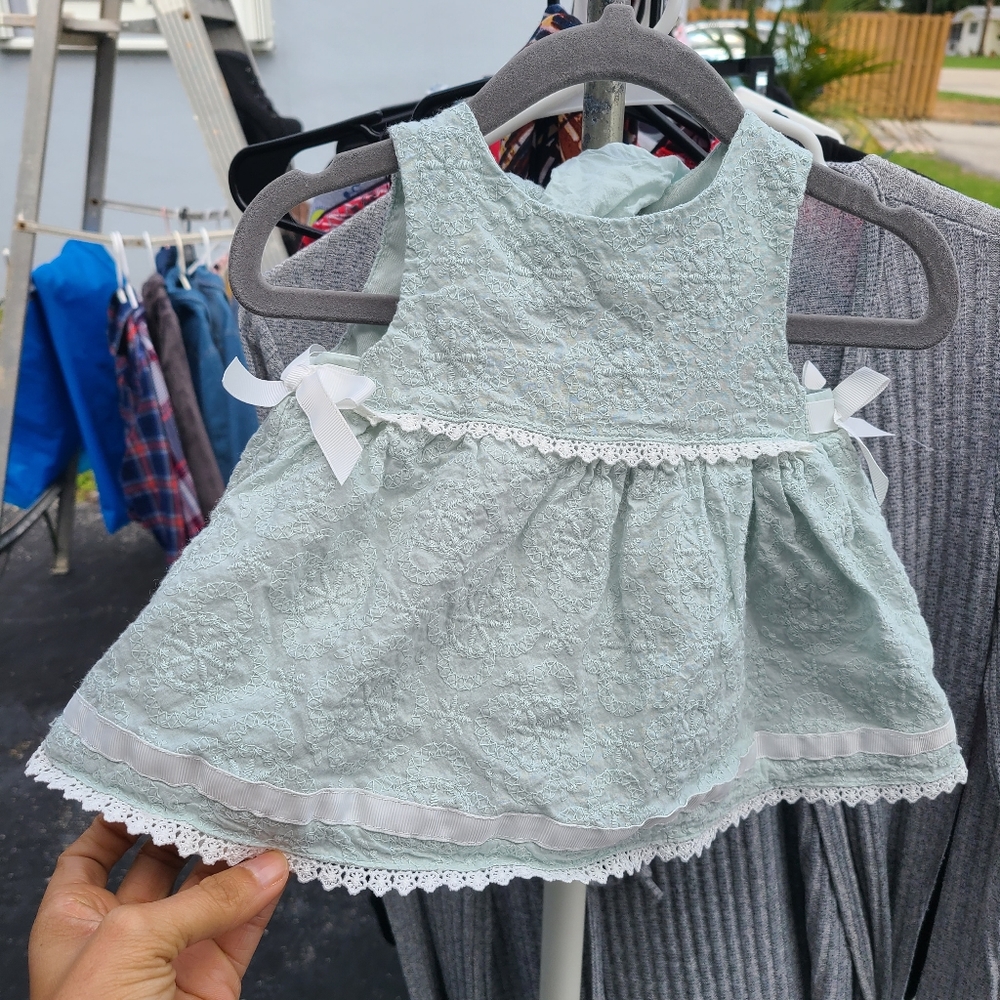 Catherine Malandrino size 6-9months teal